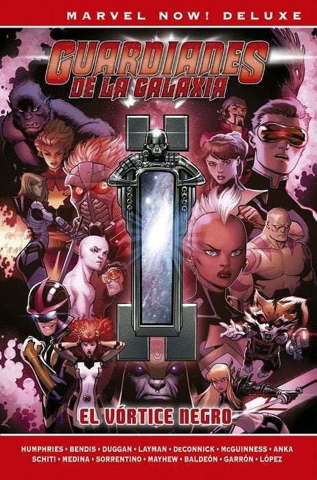 Portada ampliada de GUARDIANES DE LA GALAXIA