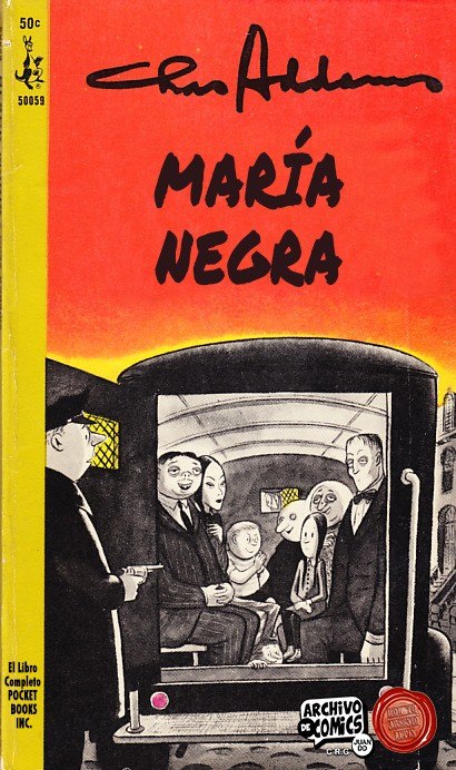 Portada ampliada de MARÍA NEGRA