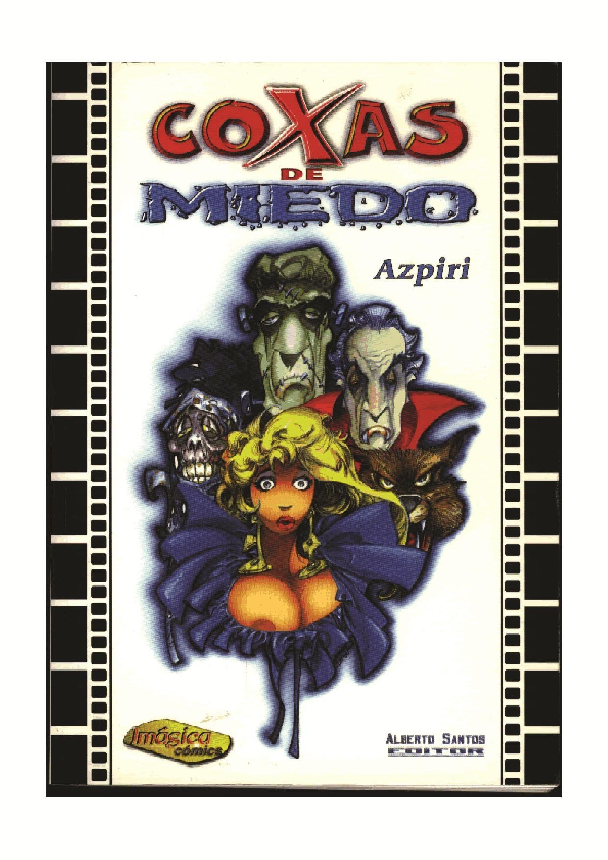 Portada ampliada de COXAS DE MIEDO Azpiri