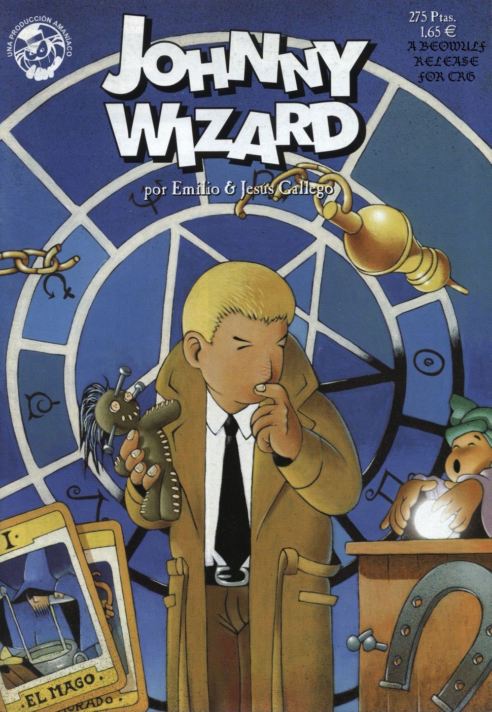 Portada ampliada de JOHNNY WIZARD
