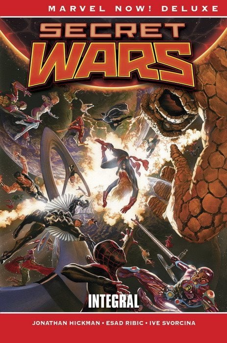 Portada ampliada de SECRET WARS