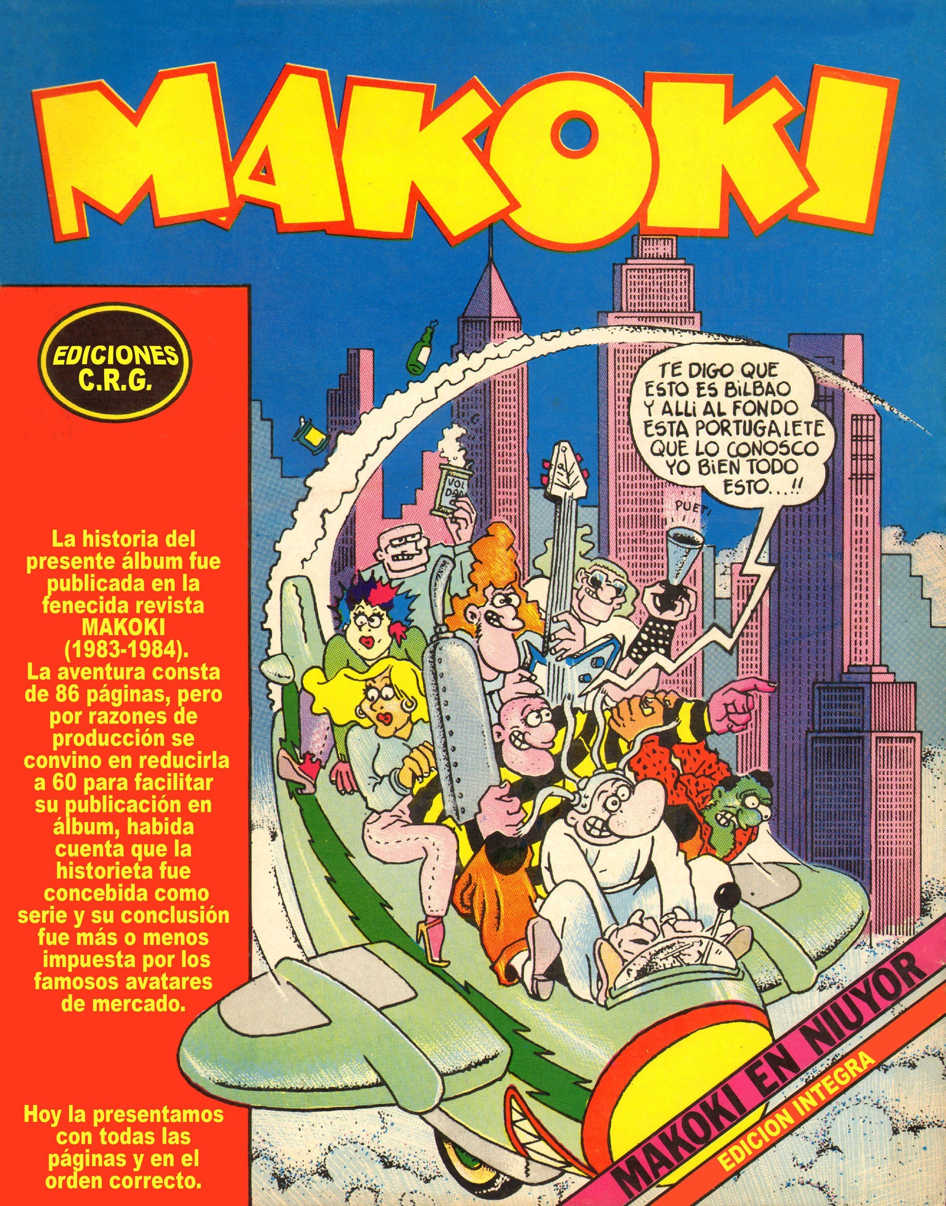 Portada ampliada de MAKOKI EN NUYOR