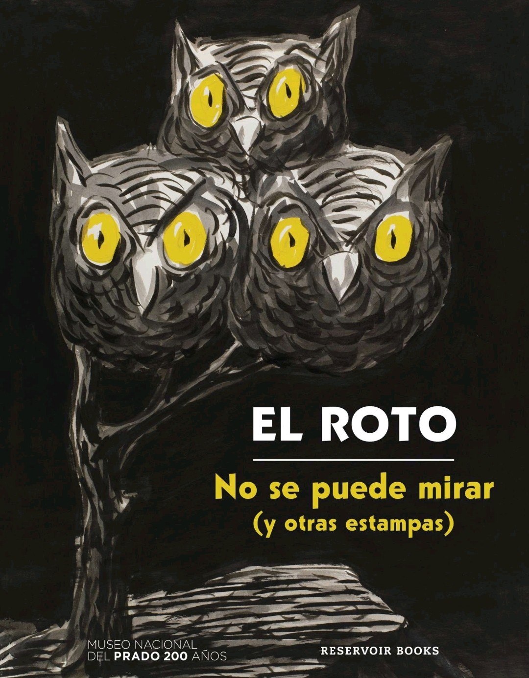 Portada ampliada de No se puede mirar (y otras estampas)