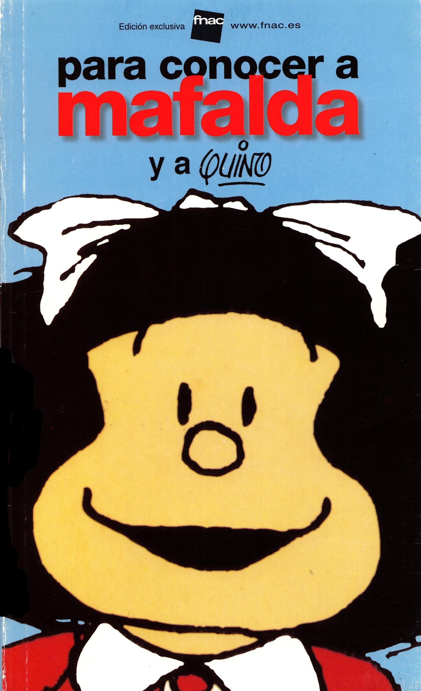 Portada ampliada de para conocer a Mafalda