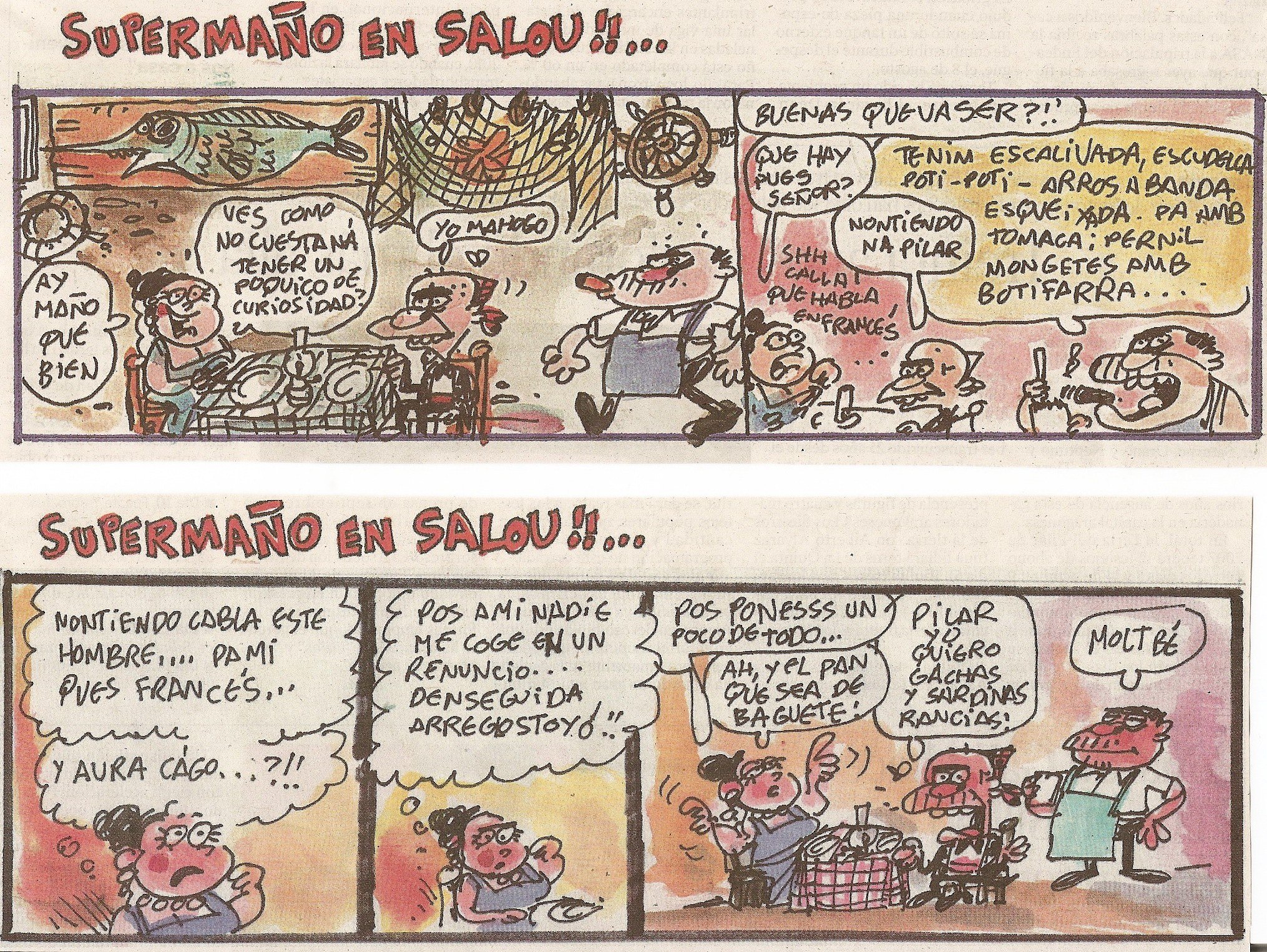 Portada ampliada de Supermaño en Salou