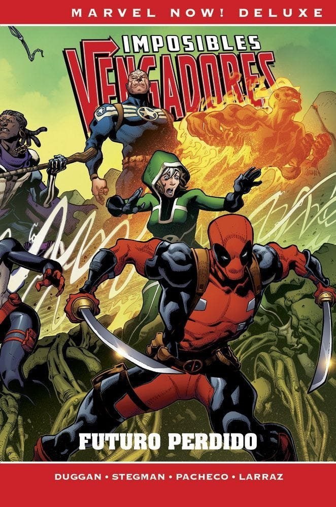 Portada ampliada de Imposibles Vengadores