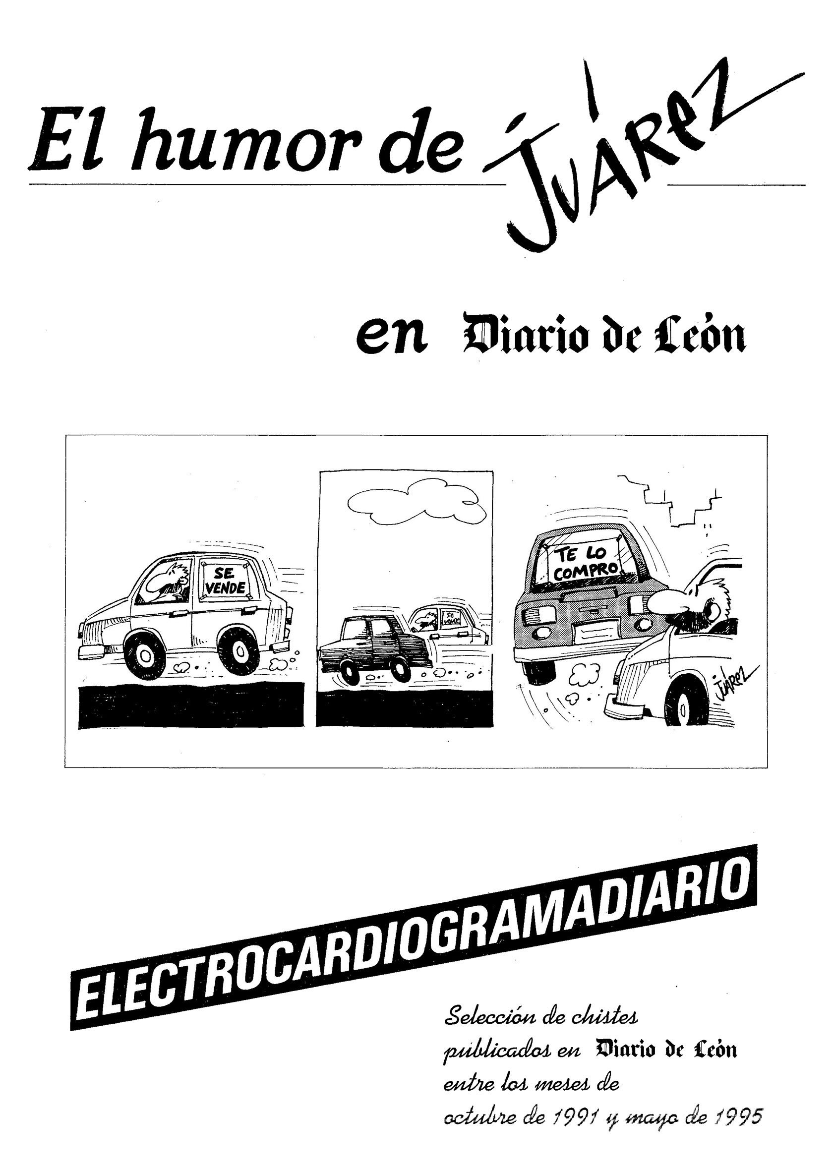 Portada ampliada de El humor de Juárez en Diario de León