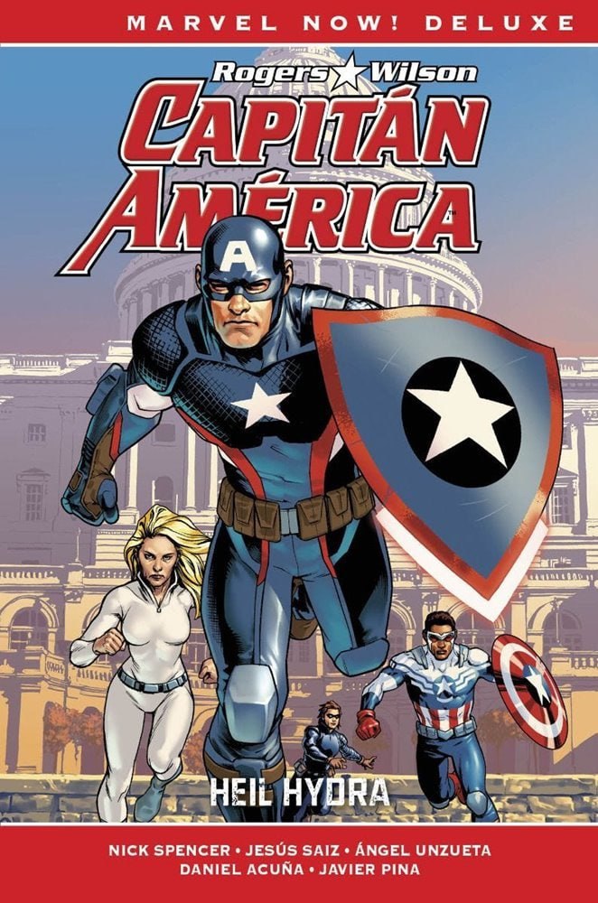 Portada ampliada de CAPITÁN AMÉRICA