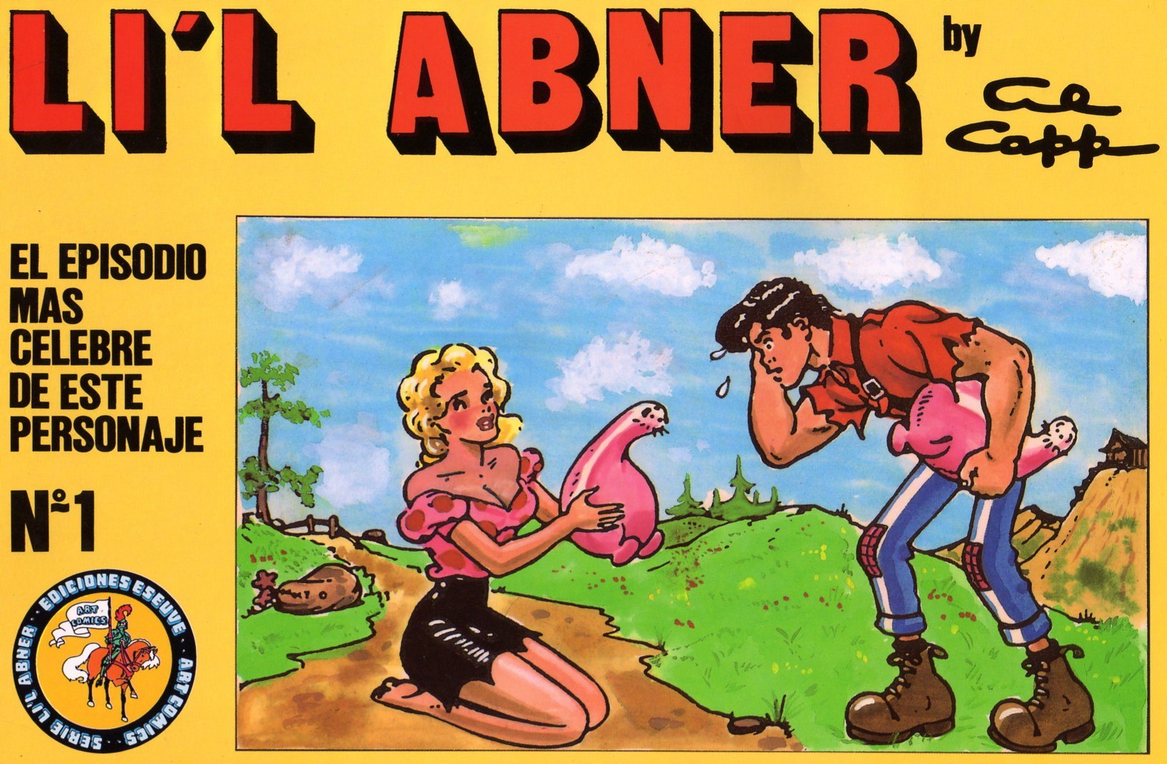 Portada ampliada de LI'L ABNER