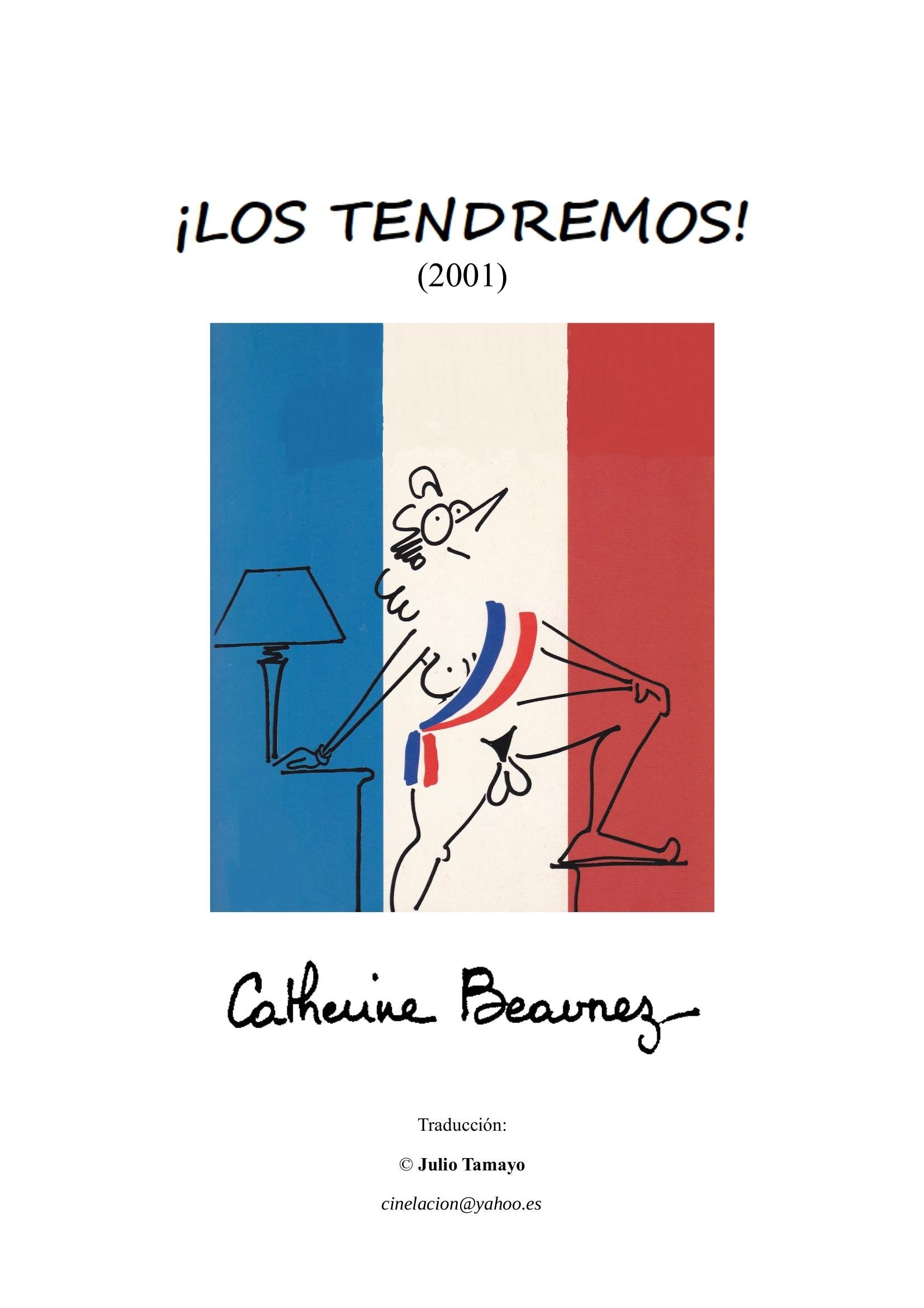Portada ampliada de ¡LOS TENDREMOS!