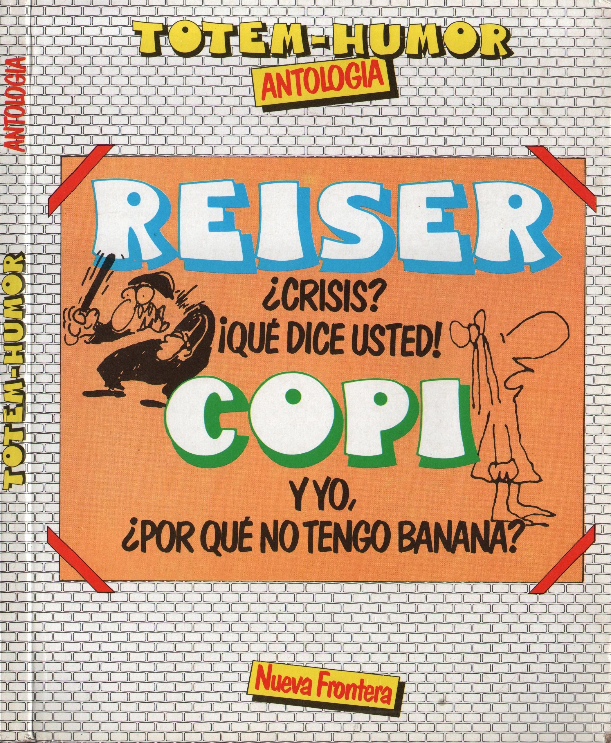 Portada ampliada de Totem-Humor Antología