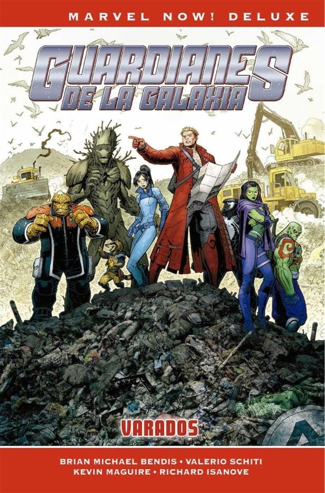 Portada ampliada de Guardianes de la Galaxia Varados