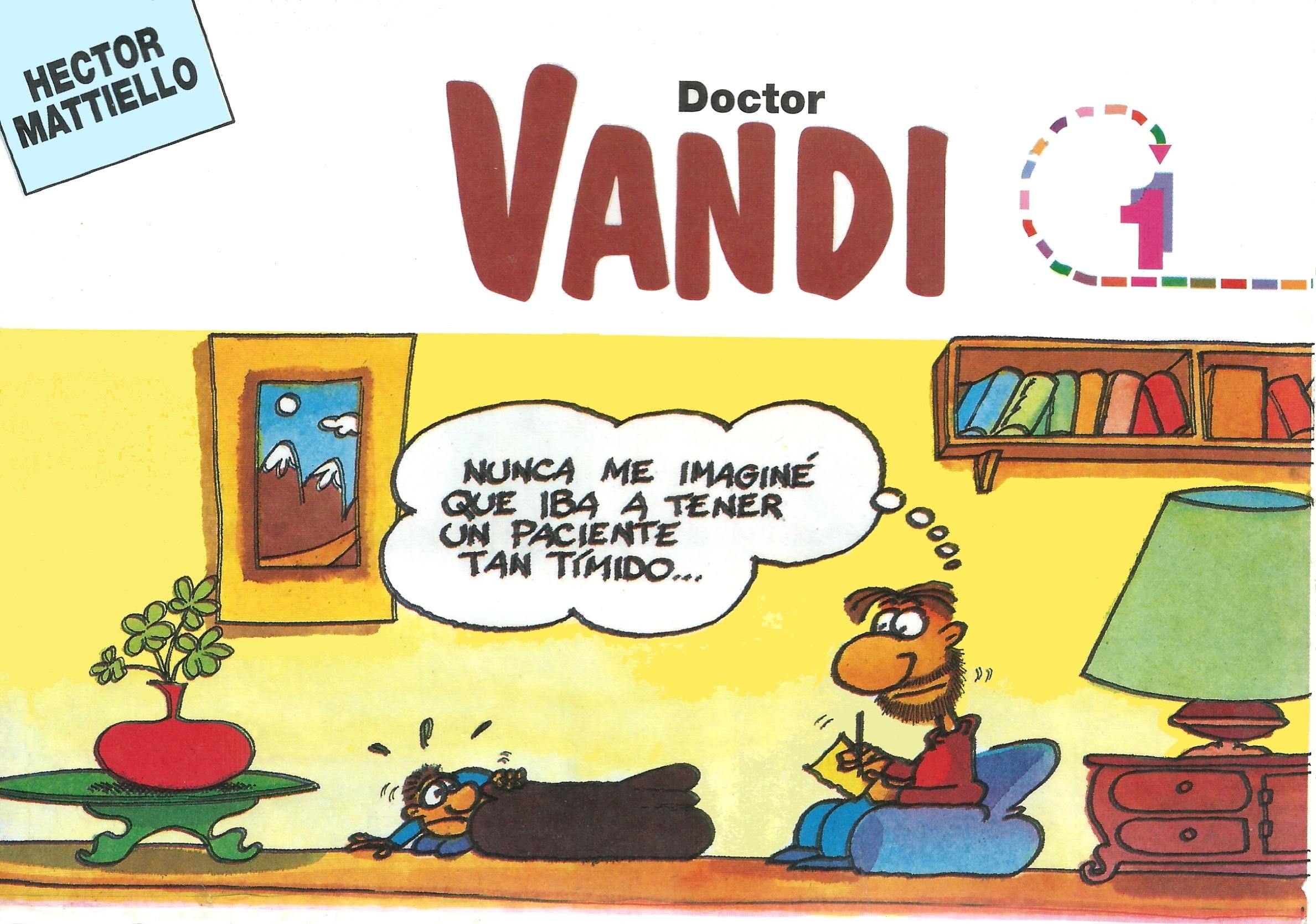 Portada ampliada de Doctor Vandi 1