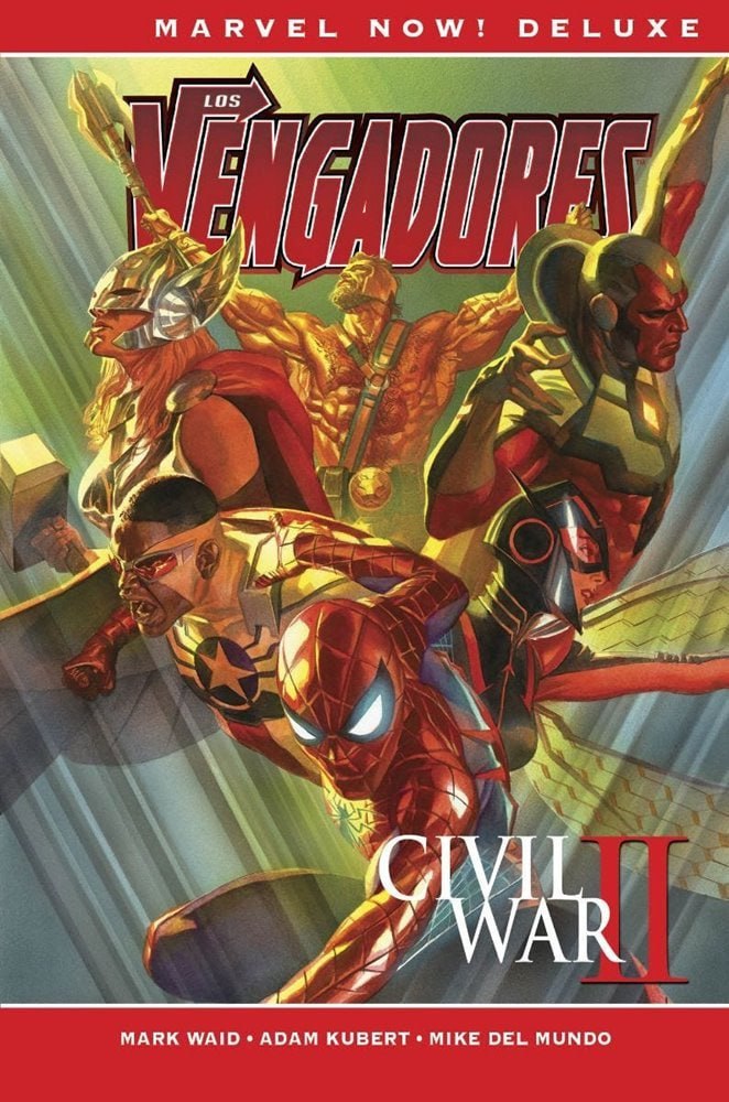 Portada ampliada de LOS VENGADORES CIVIL WAR II