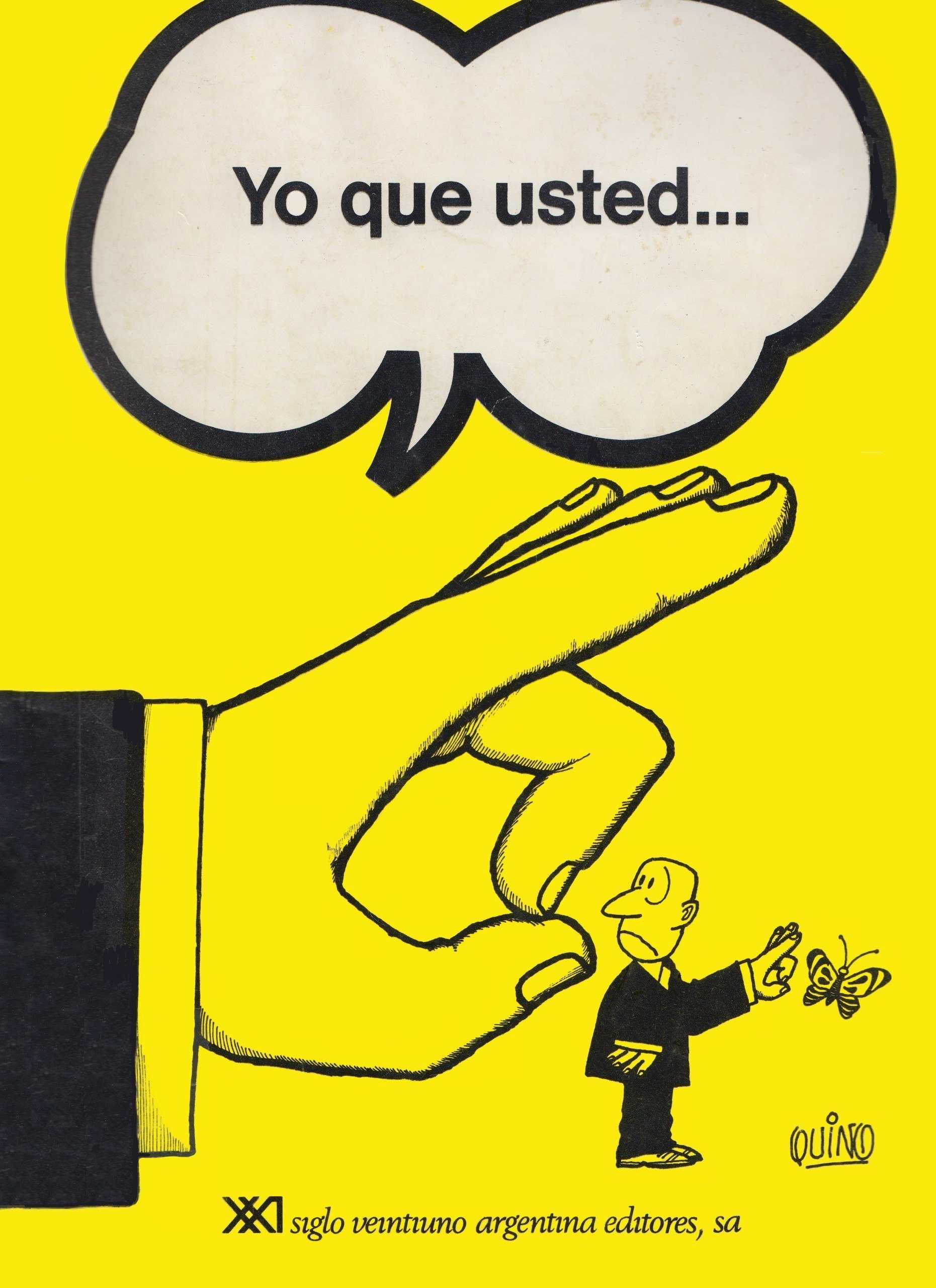 Portada ampliada de Yo que usted...