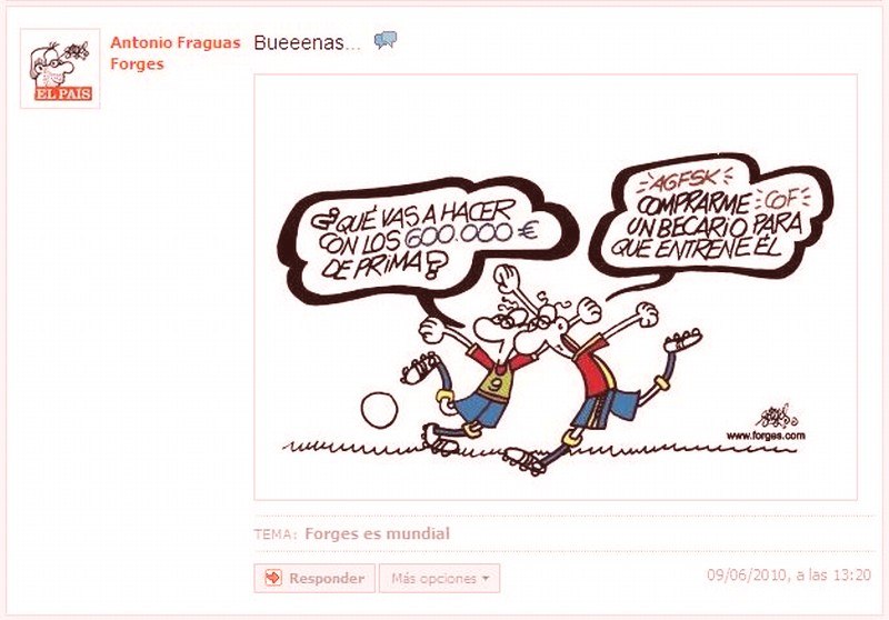 Portada ampliada de Bueeenas