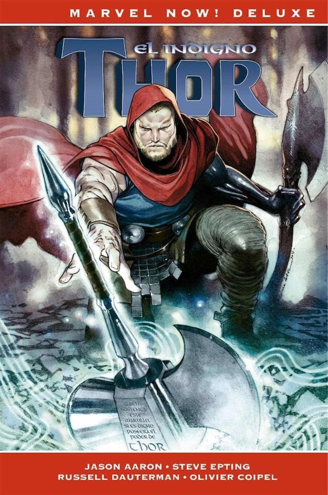 Portada ampliada de EL INDIGNO THOR