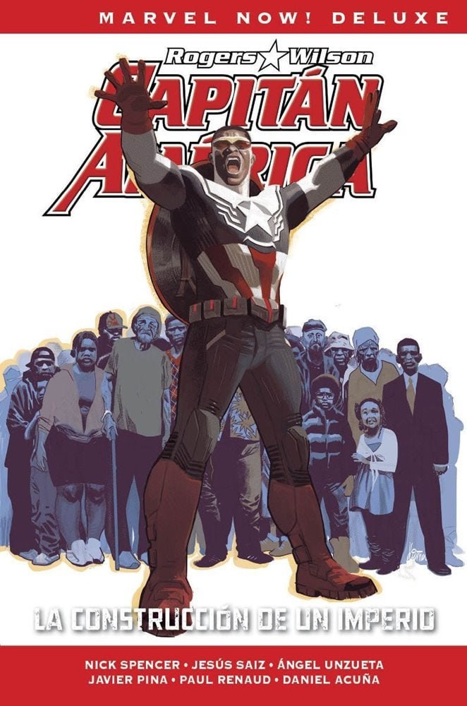 Portada ampliada de Capitan America