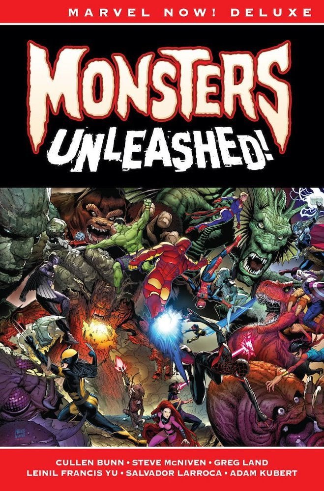 Portada ampliada de MONSTERS UNLEASHED!