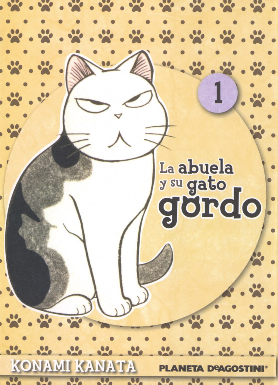 Portada ampliada de La abuela y su gato gordo