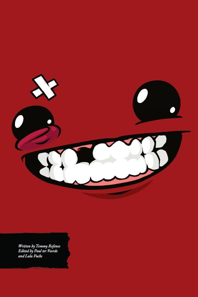 Portada ampliada de Super Meat Boy Artbook