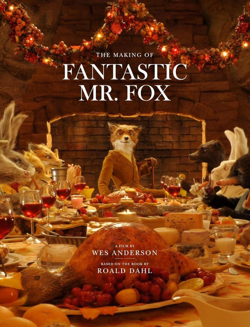 Portada ampliada de THE MAKING OF FANTASTIC MR. FOX