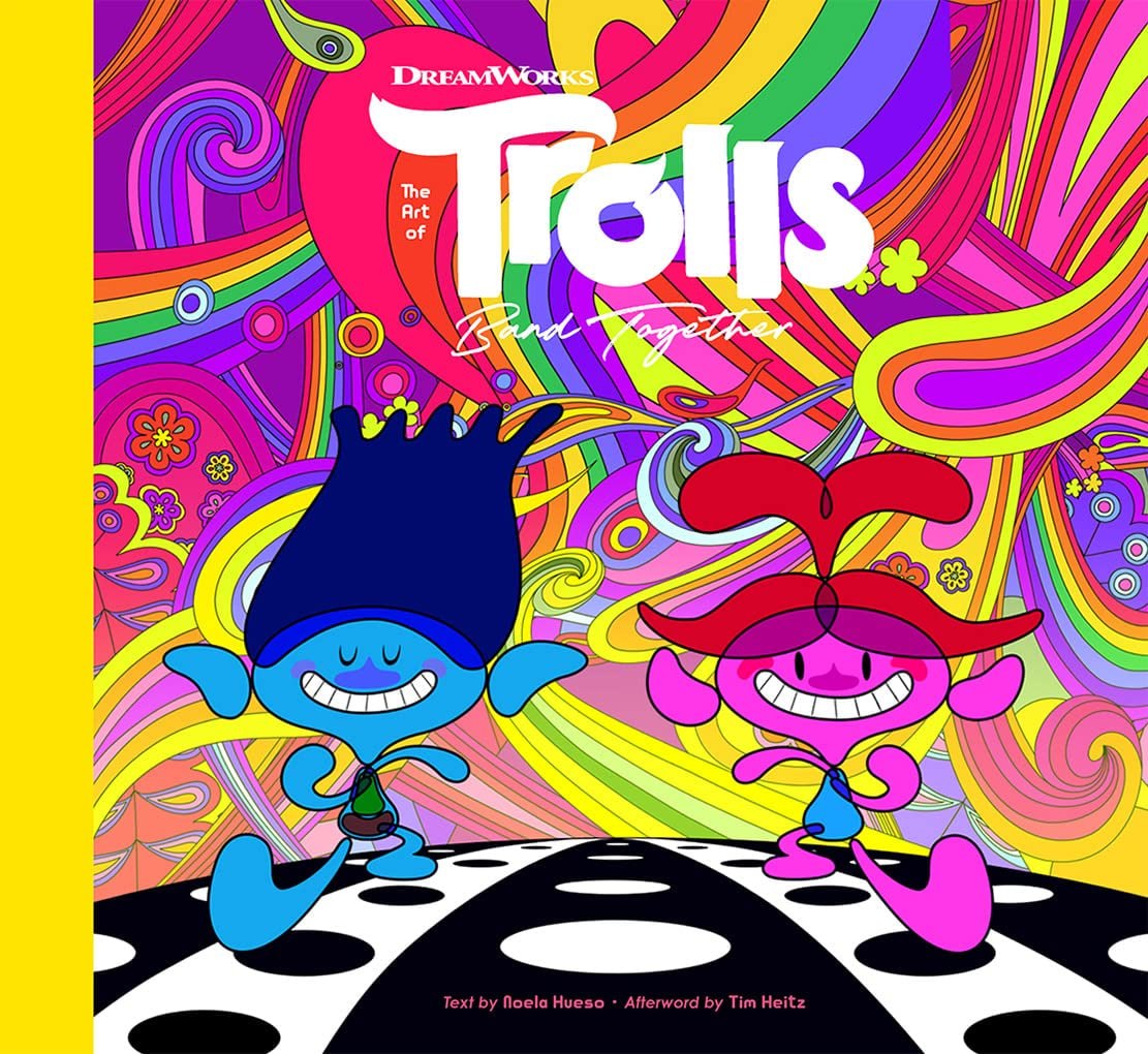 Portada ampliada de The Art of Trolls Band Together