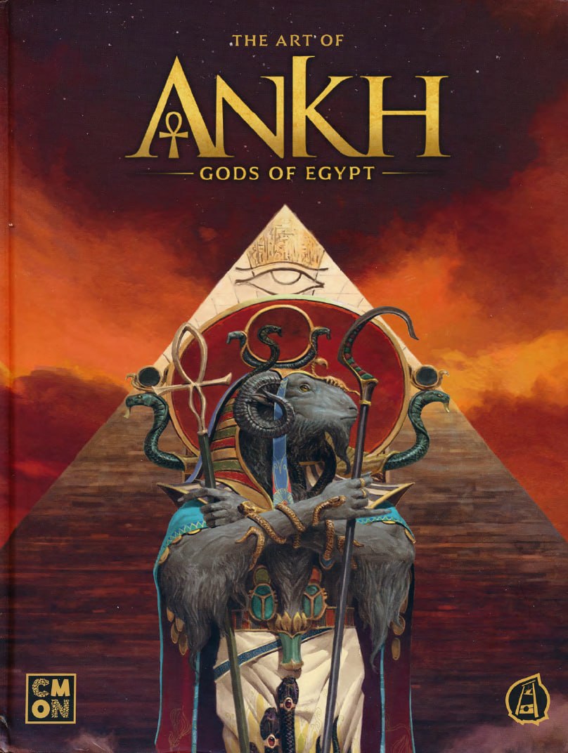 Portada ampliada de The Art of Ankh: Gods of Egypt