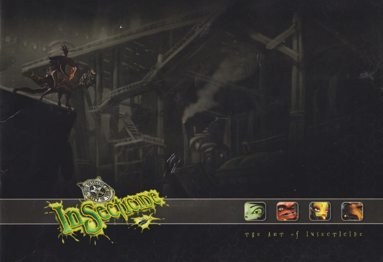 Portada ampliada de The Age of Insectoids