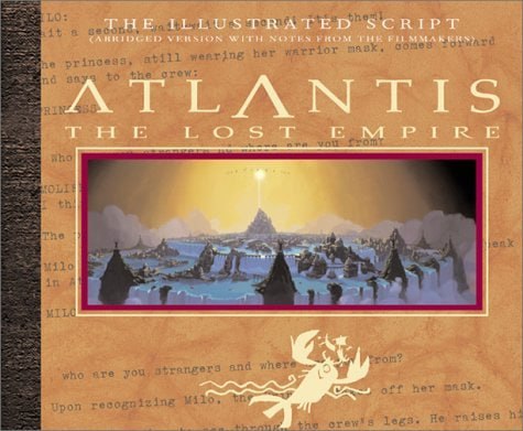 Portada ampliada de Atlantis: The Lost Empire: The Illustrated Script