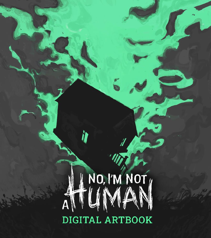 Portada ampliada de No, I'm Not a Human
