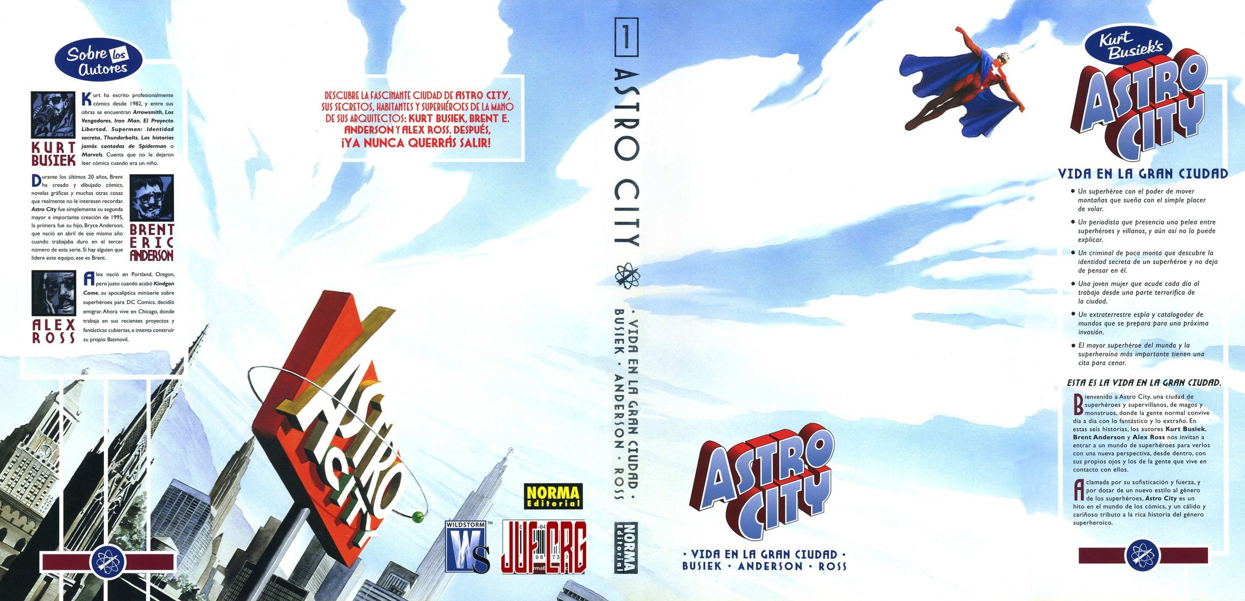 Portada ampliada de Astro City