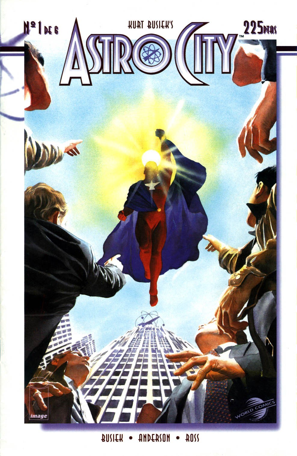 Portada ampliada de Astro City