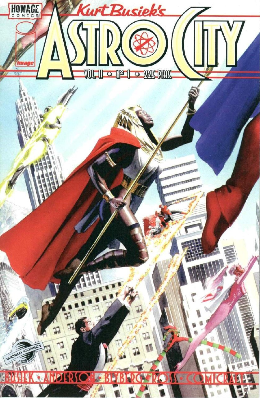 Portada ampliada de Astro City