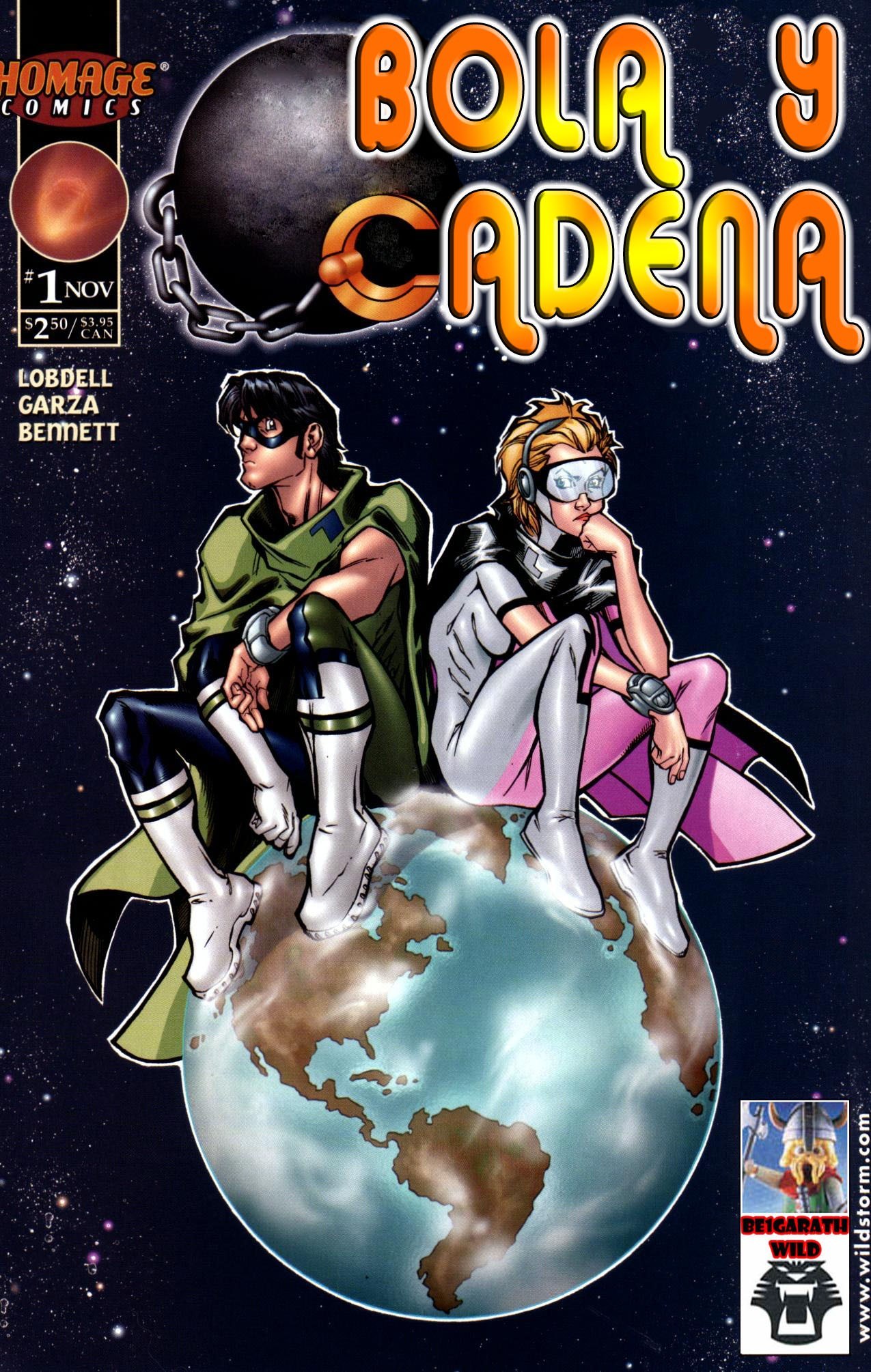 Portada ampliada de Bola y Cadena