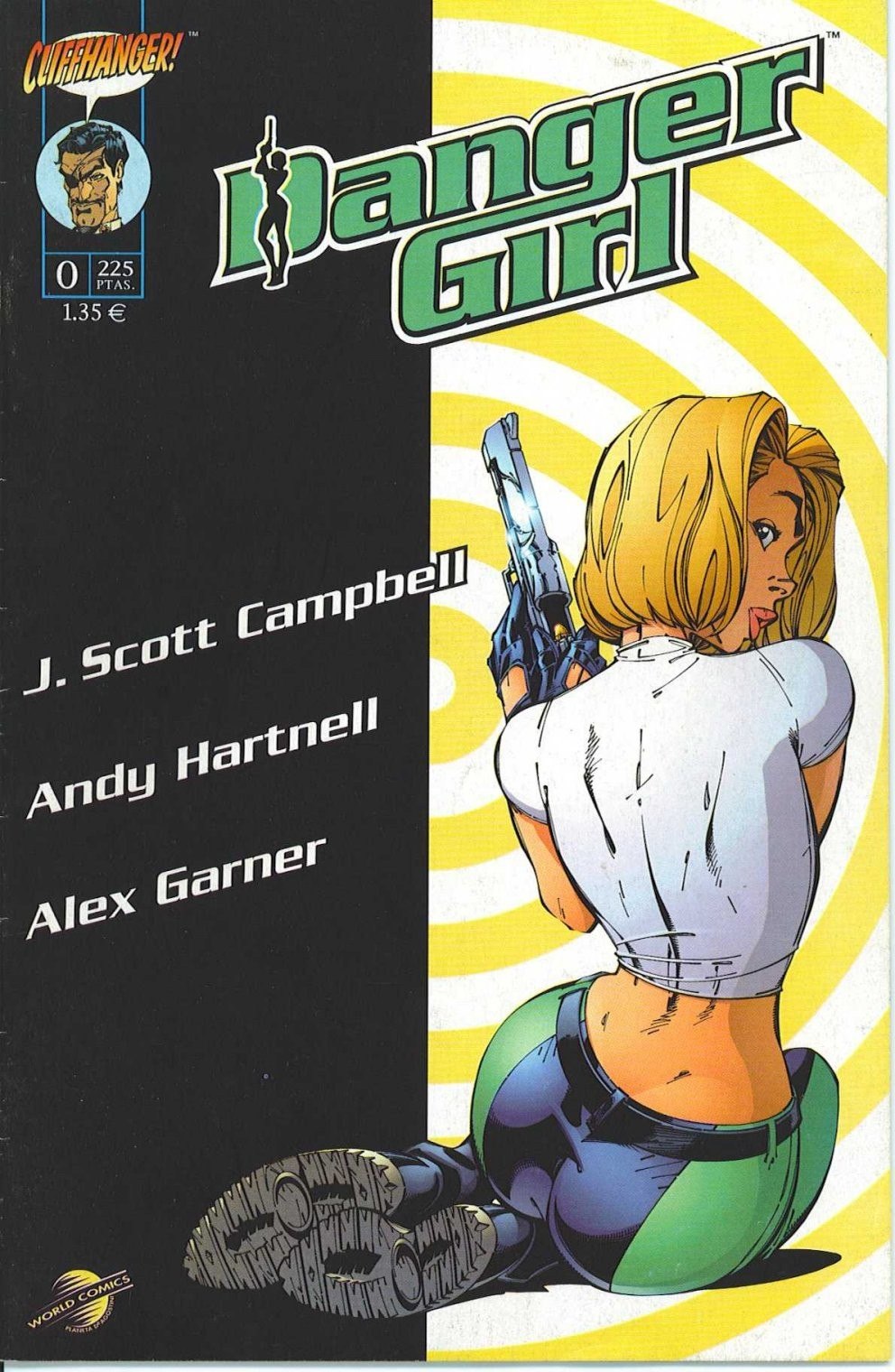 Portada ampliada de Danger Girl