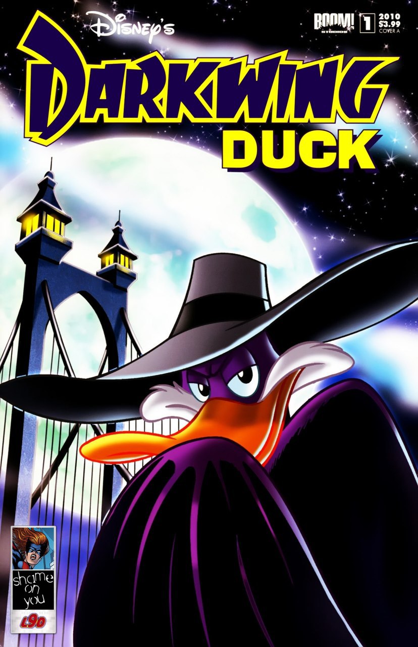 Portada ampliada de DARKWING DUCK
