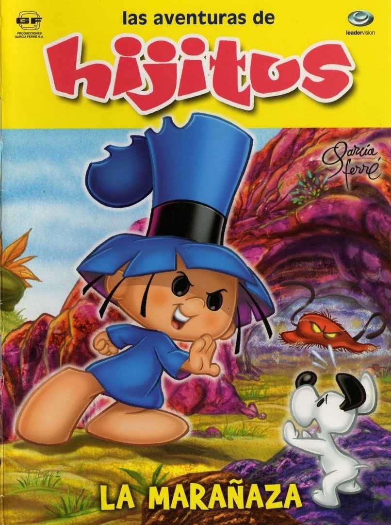 Portada ampliada de las aventuras de hijitos LA MARAÑAZA