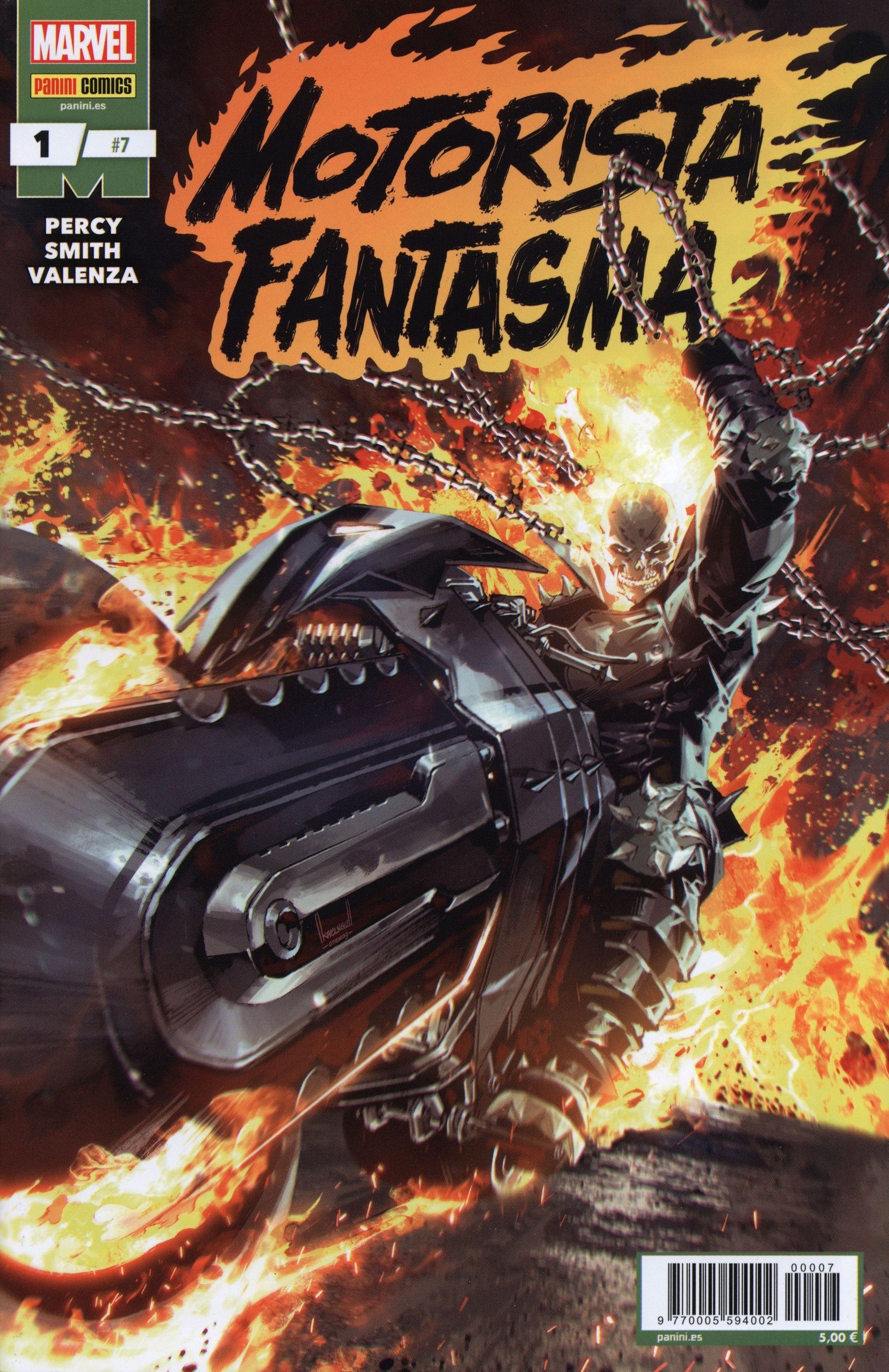 Portada ampliada de MOTORISTA FANTASMA