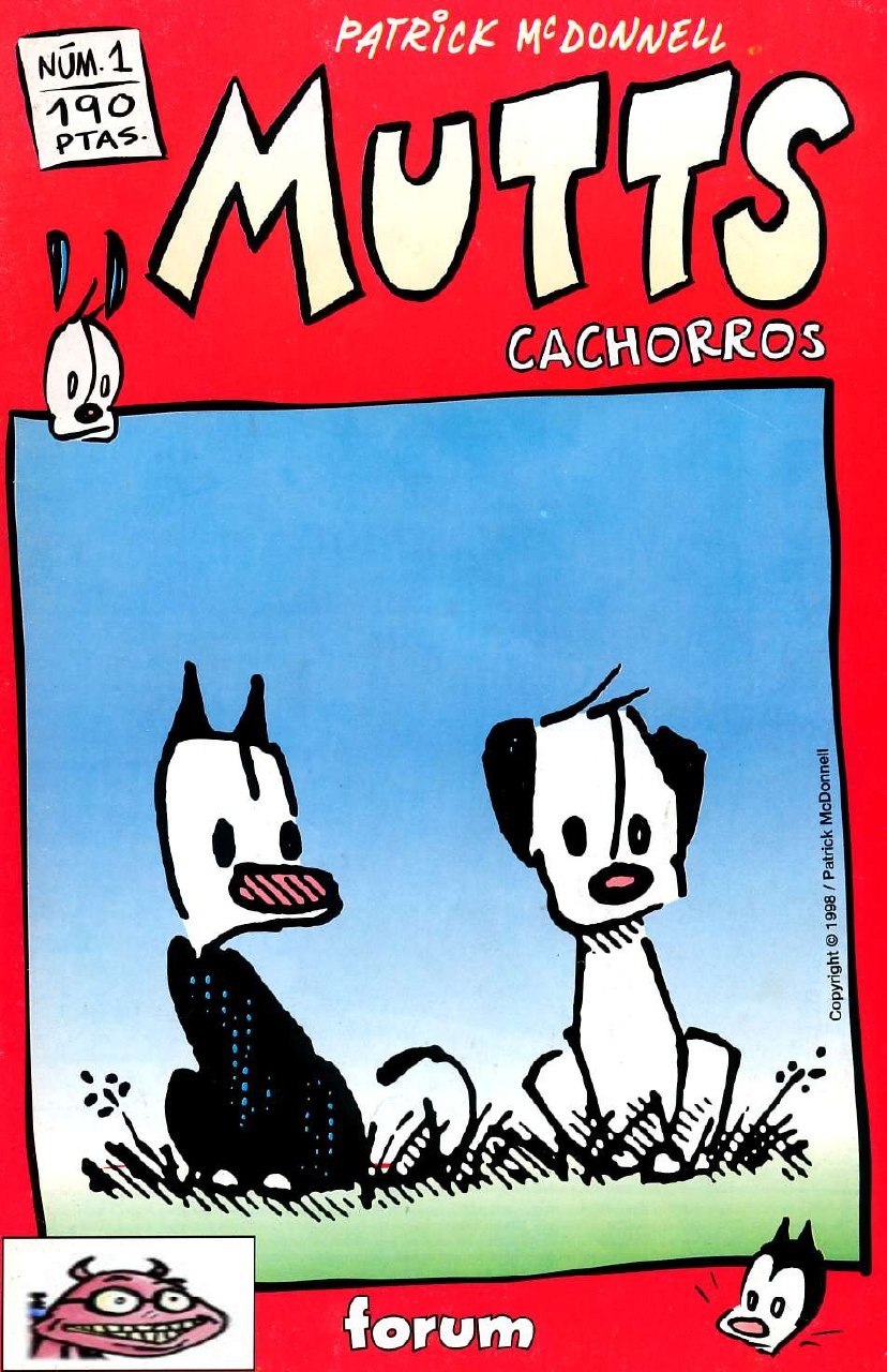 Portada ampliada de MUTTS CACHORROS