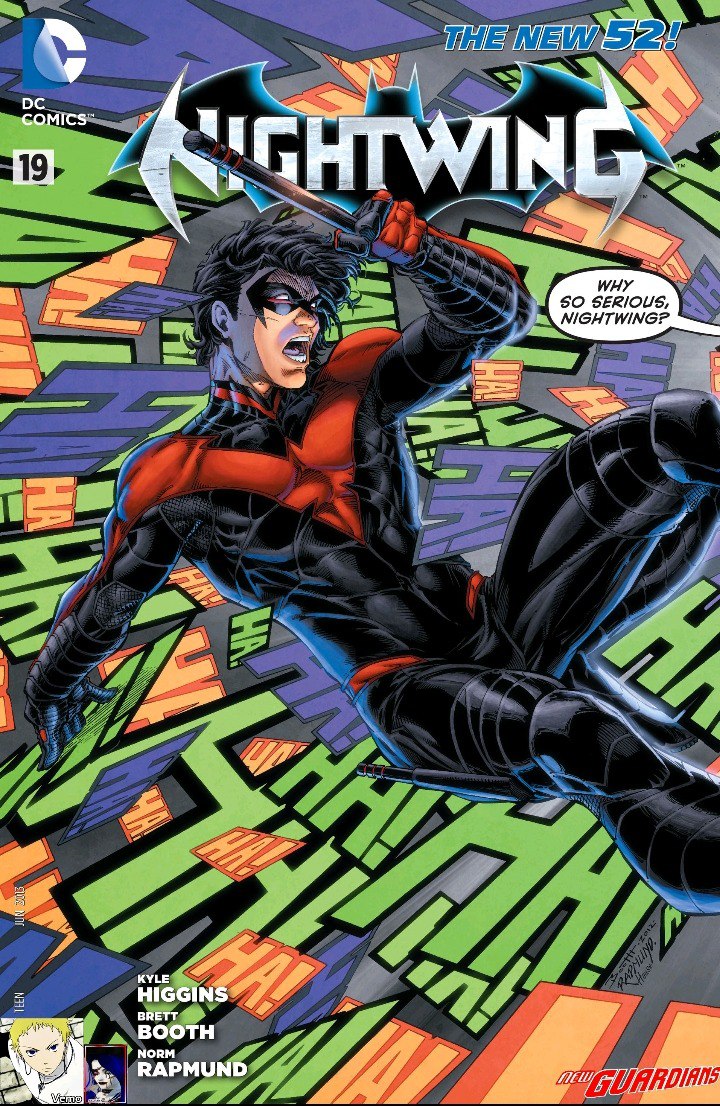 Portada ampliada de NIGHTWING