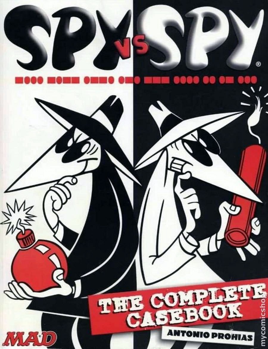 Portada ampliada de SPY vs SPY: The Complete Casebook