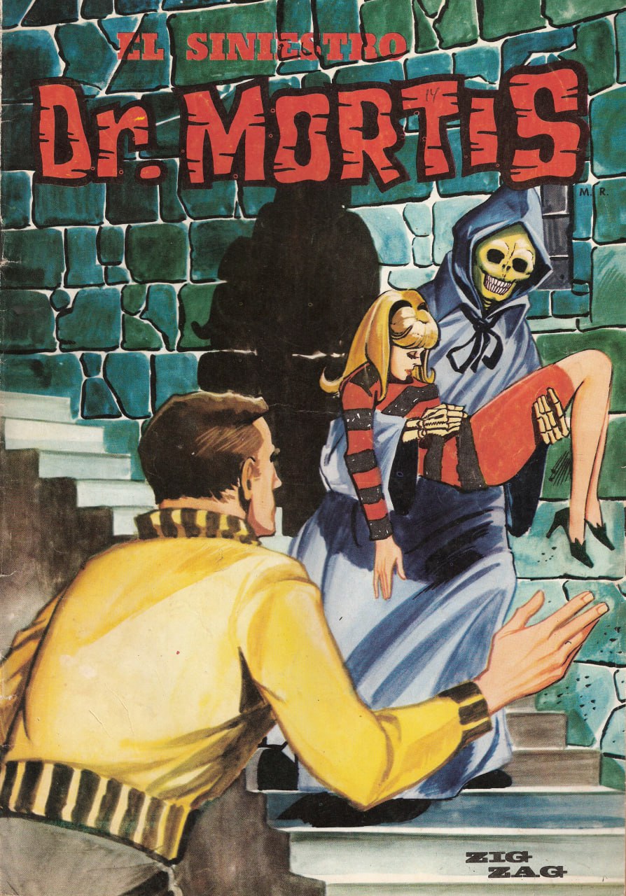Portada ampliada de Dr. Mortis