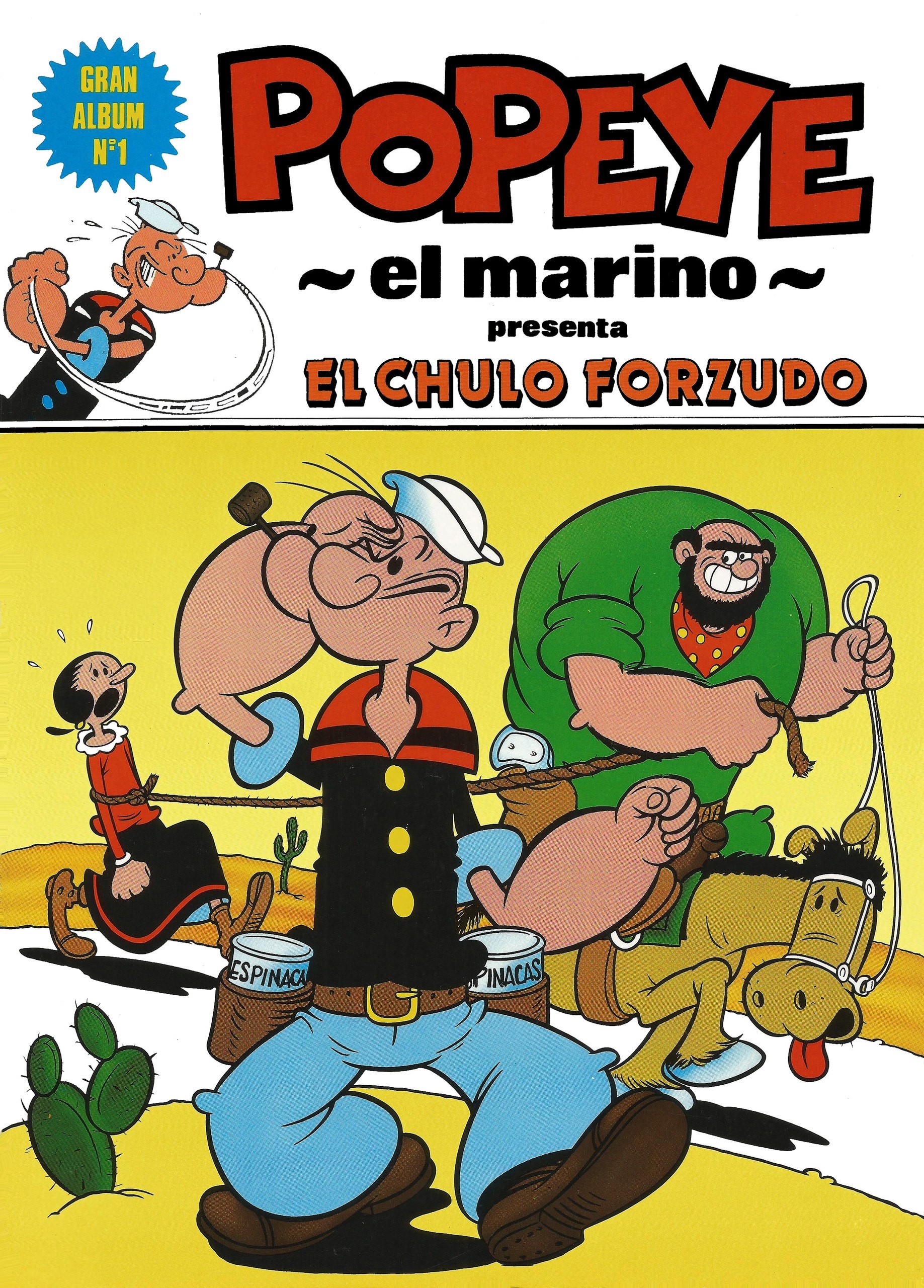 Portada ampliada de Popeye (New Comic)(1989-91)