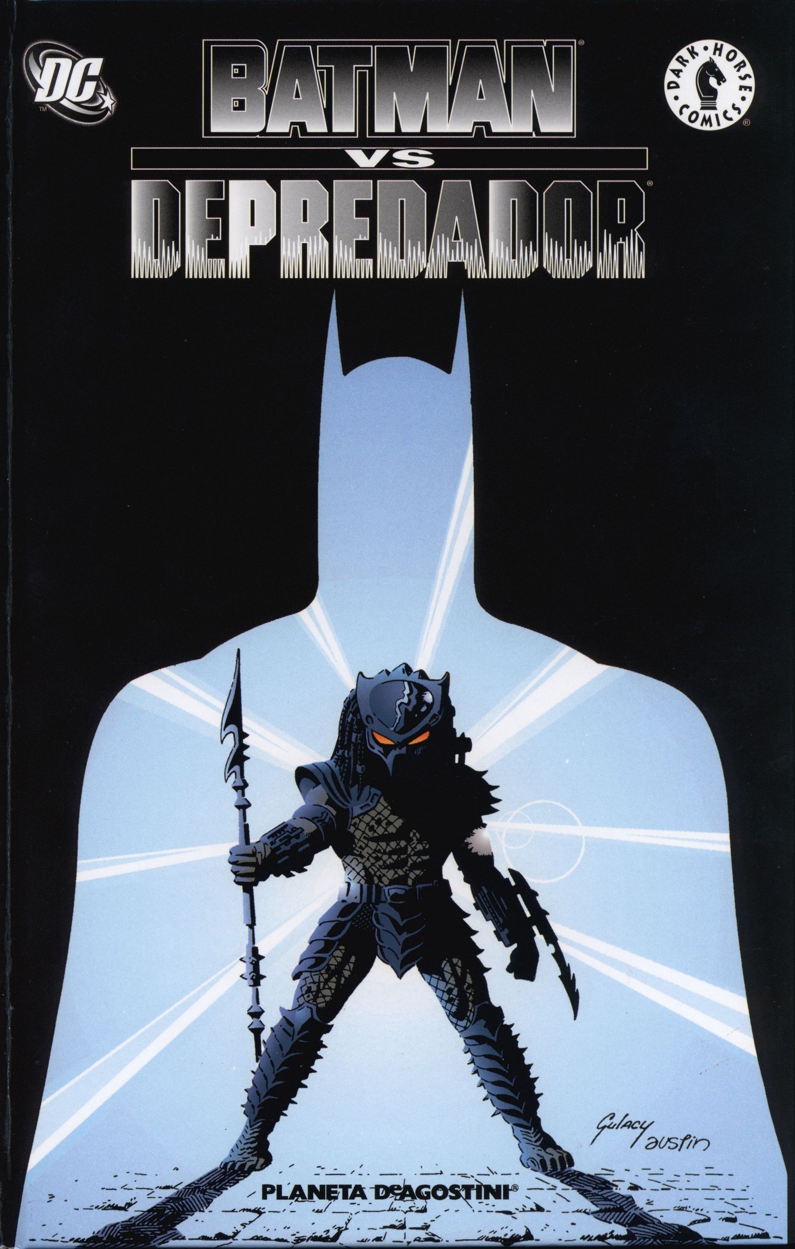 Portada ampliada de Batman vs Depredador (Planeta) (Jrgandalf & Tildoras, CRG)