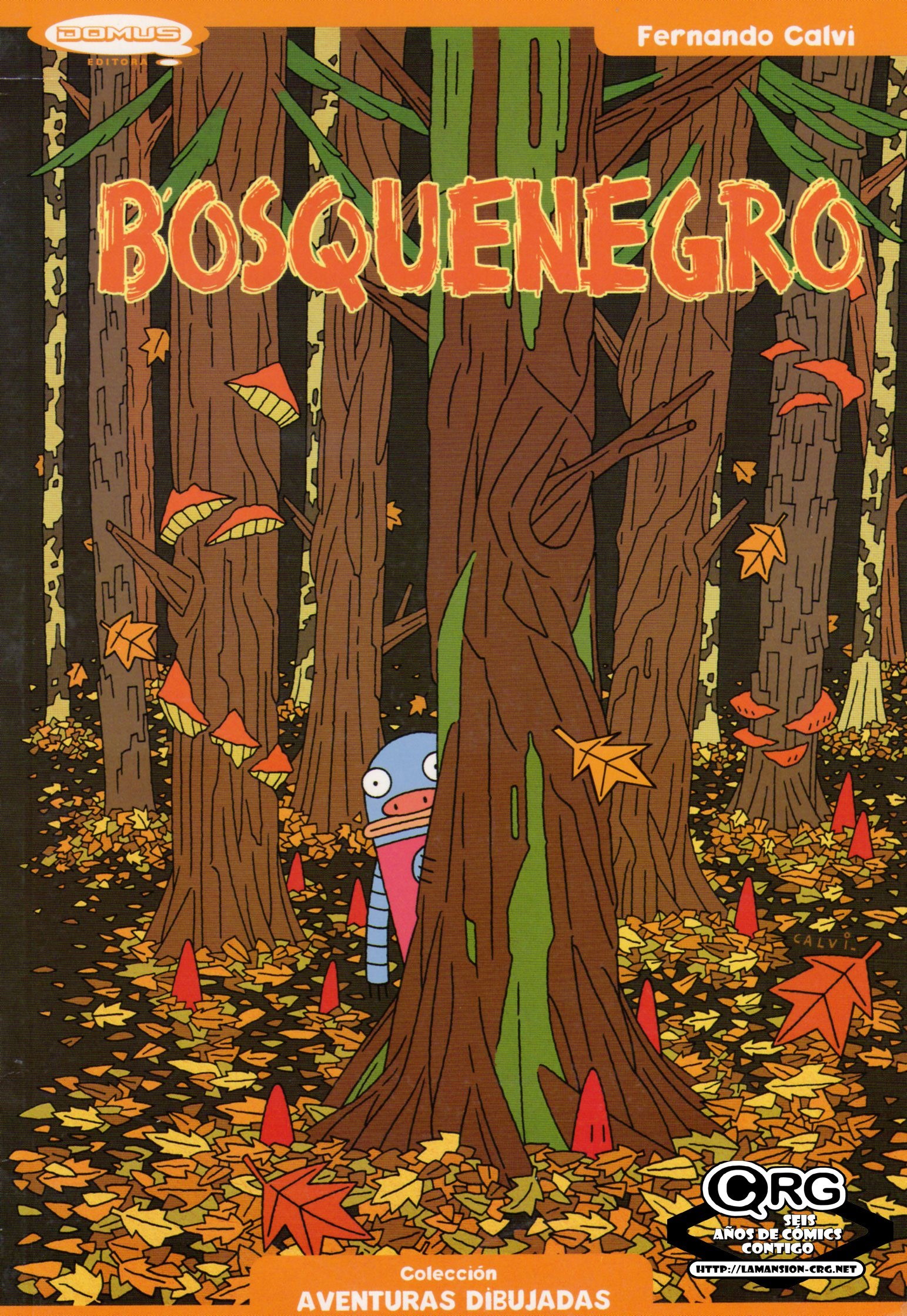 Portada ampliada de Bosquenegro (Por Gabylibros)