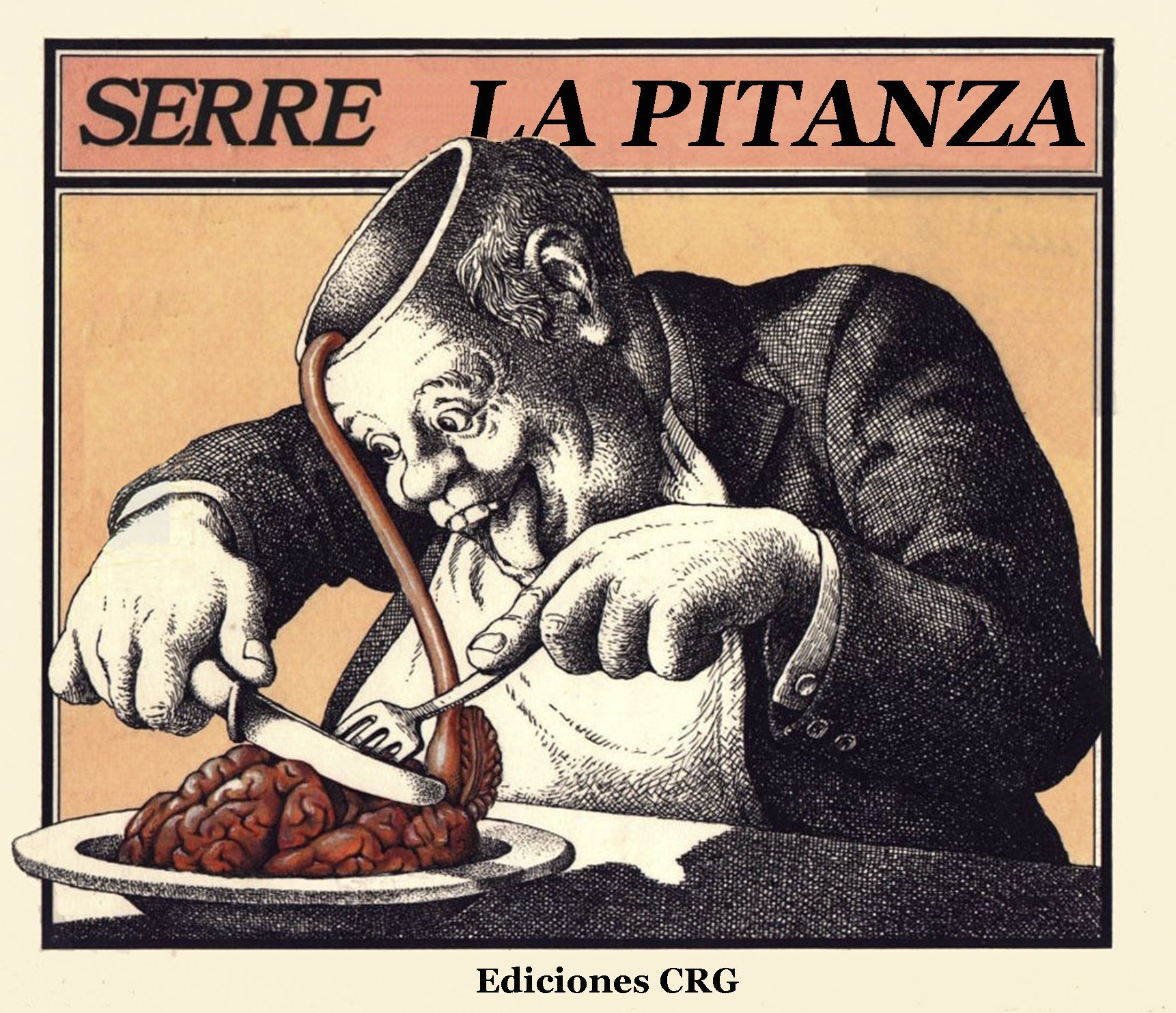 Portada ampliada de Claude Serre - La pitanza (Lonefrog-BD Bulles)(Redvirux-Luzroja)