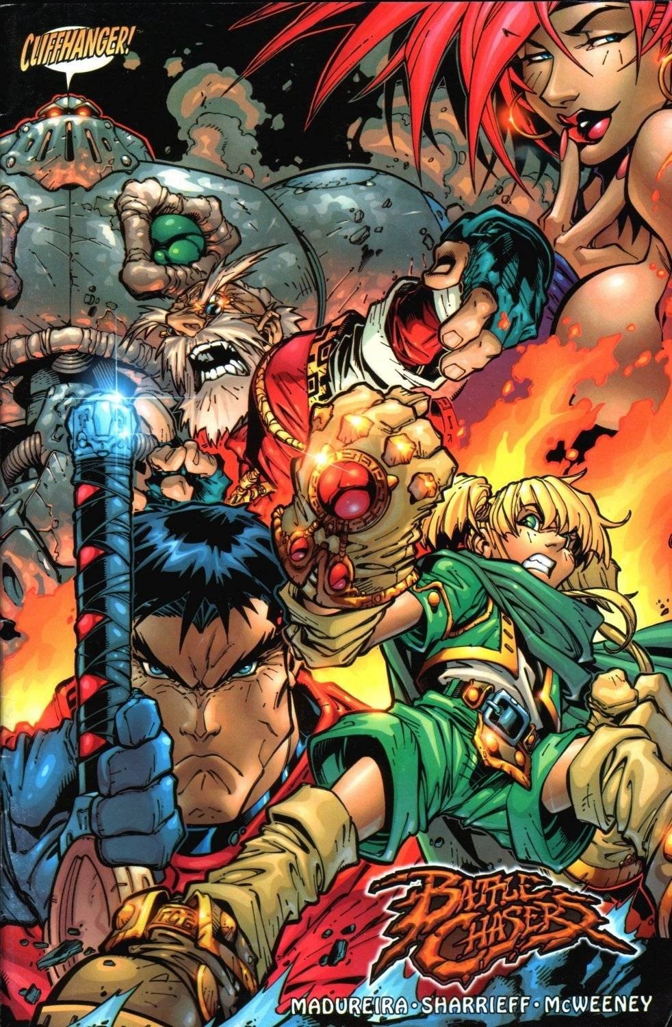 Portada ampliada de BattleChasers1(1-5_Completo)-spanish-comic-by_R I P