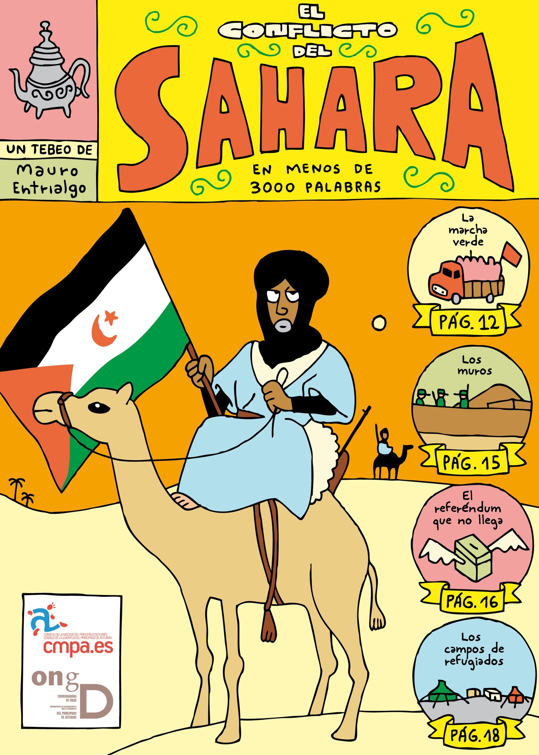Portada ampliada de El conflicto del Sahara