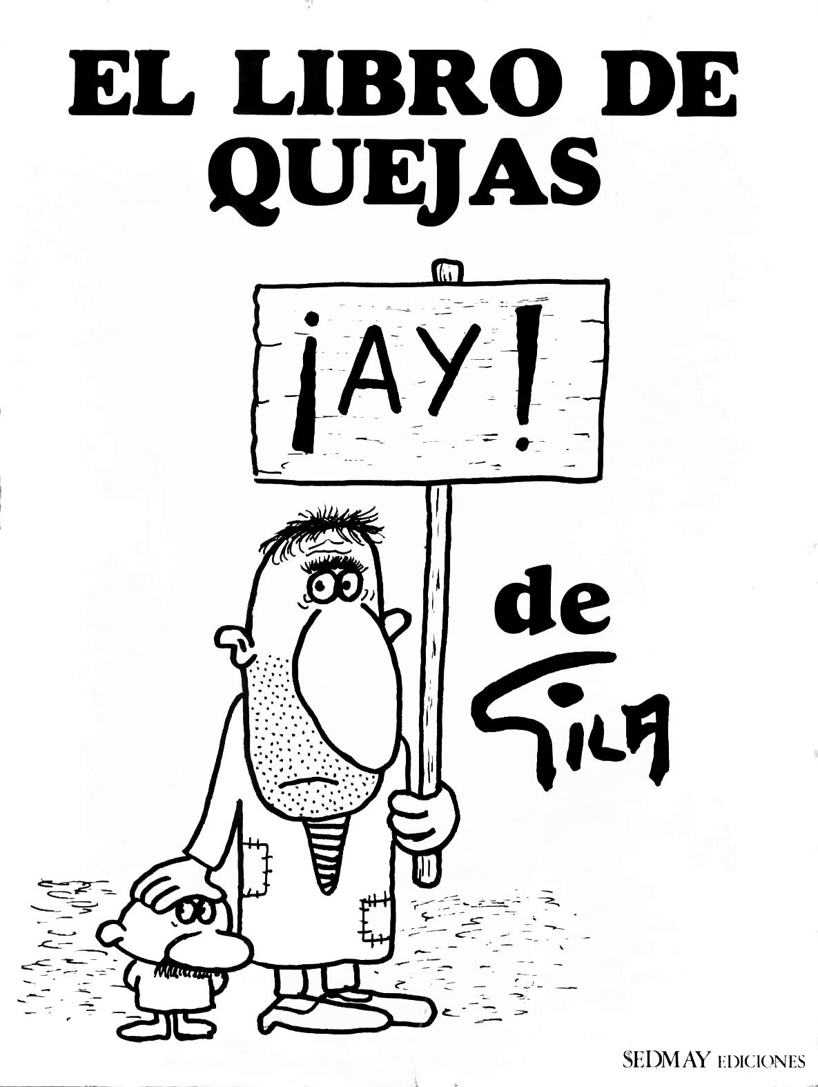 Portada ampliada de EL LIBRO DE QUEJAS